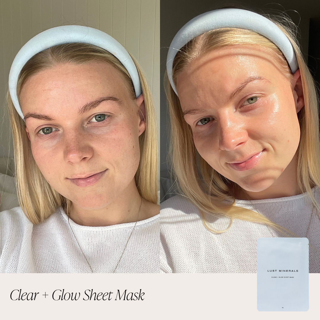 Hydraboost C Sheet Mask Box Set + Facial Massager Box