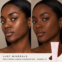 Pro Liquid 14 - For Deep skin tones, has a neutral undertone
